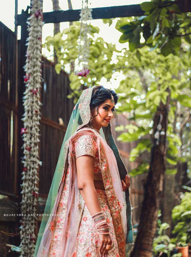 Bridal portraits by harendra das photography